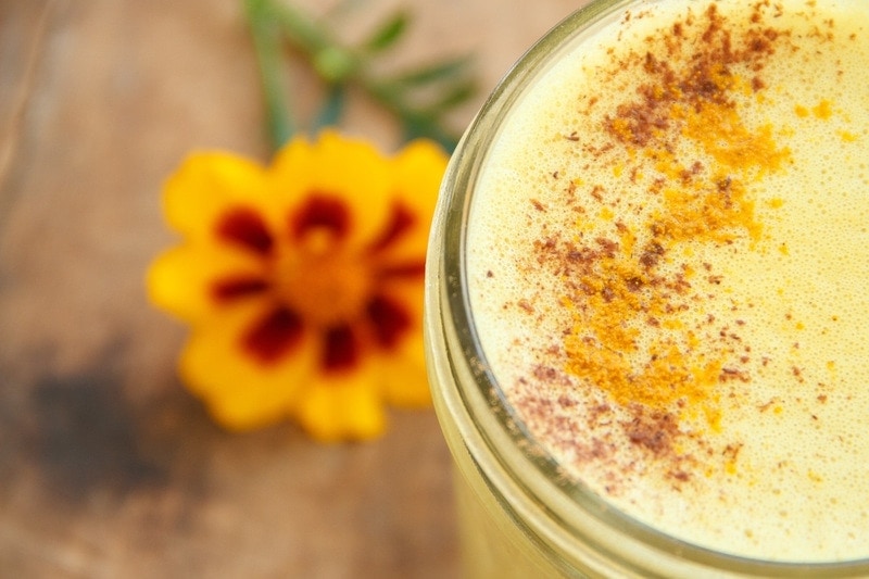 Turmeric Milk for Coughs and Colds