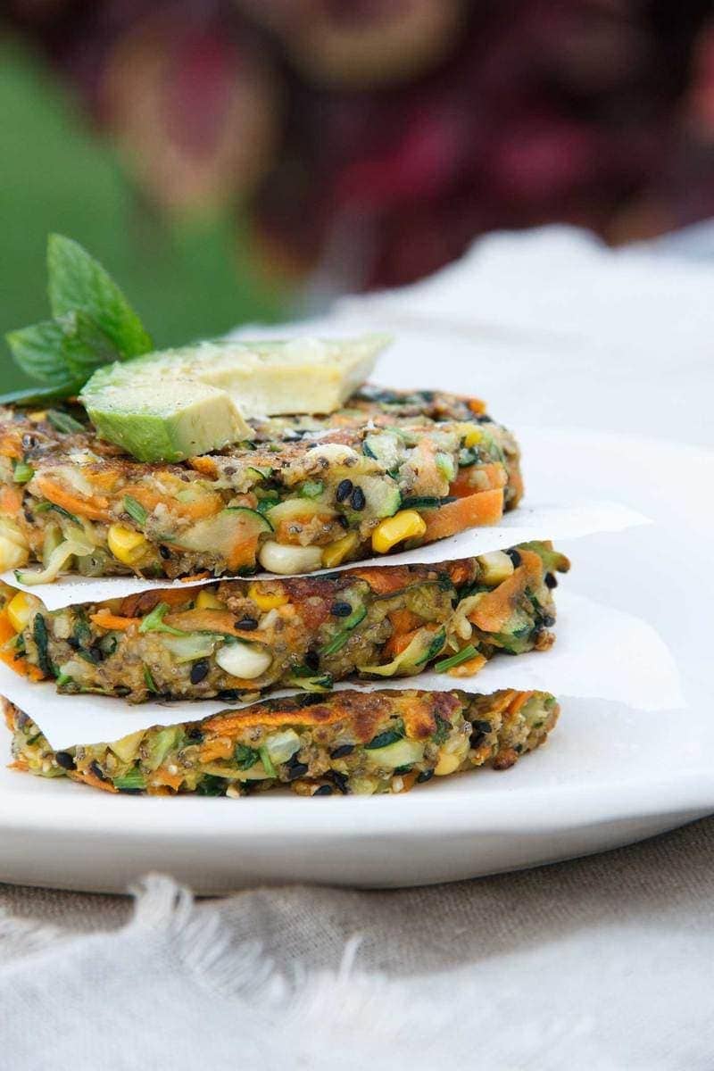 Vegan Vegetable Fritters