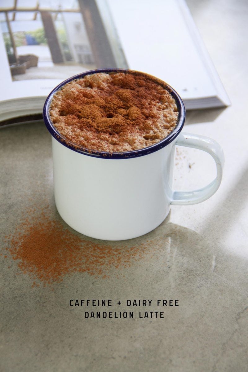 Caffeine Free Dandelion Latte