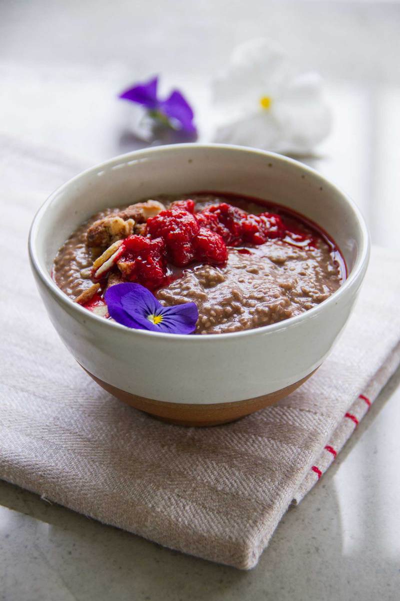 Raw Chocolate Chia Pudding