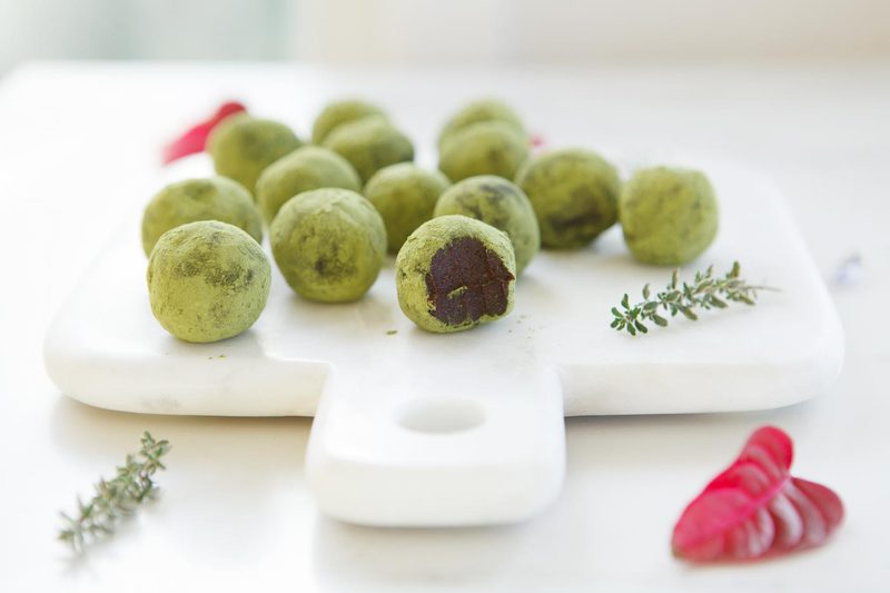 Raw Matcha Truffles