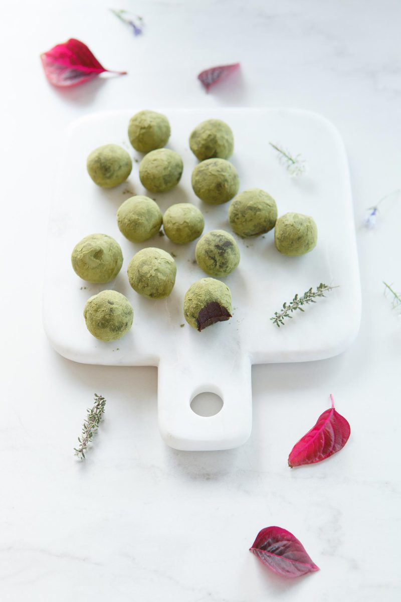 Raw Matcha Truffles