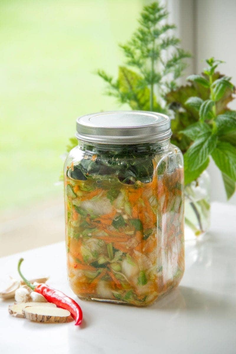 Homemade Kimchi for Chilli Wimps - Ascension Kitchen