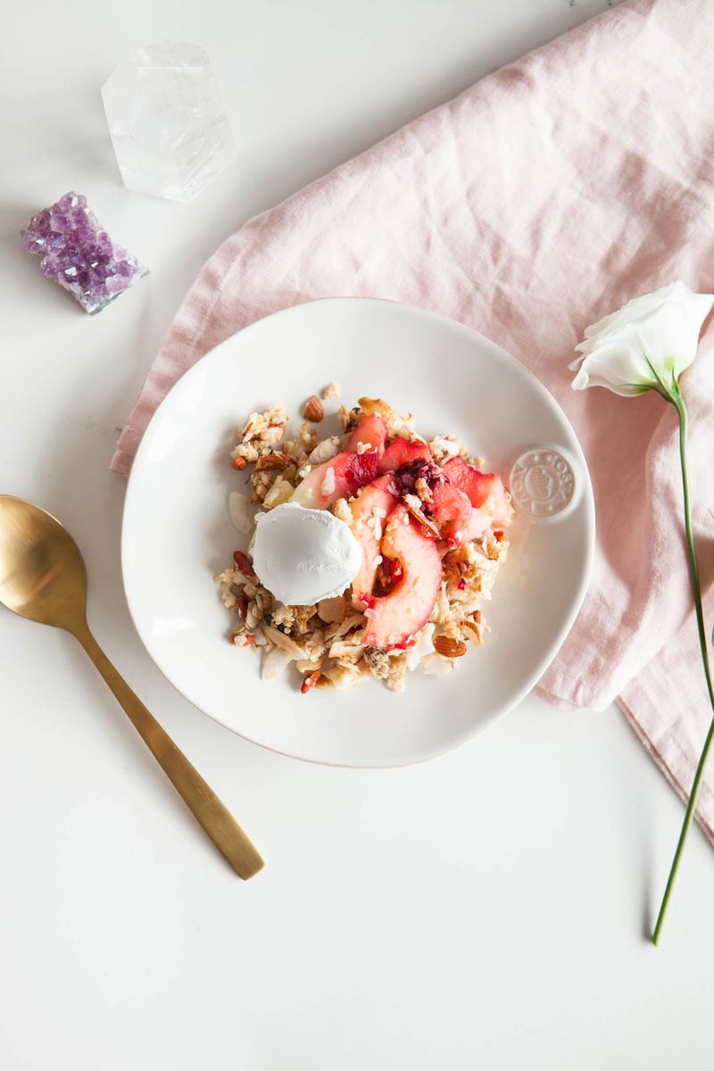 Healthy Apple Crumble