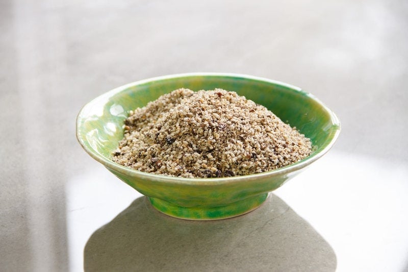 How to make Gomashio: Japanese Sesame Salt with seaweed