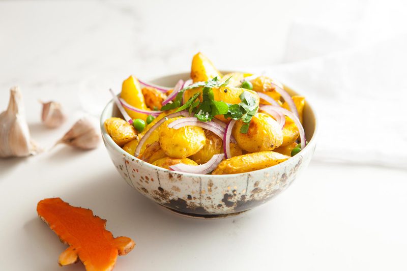 Roasted Turmeric Potatoes