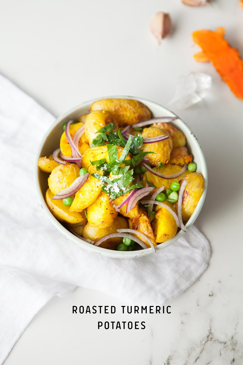 Turmeric Roasted Potatoes