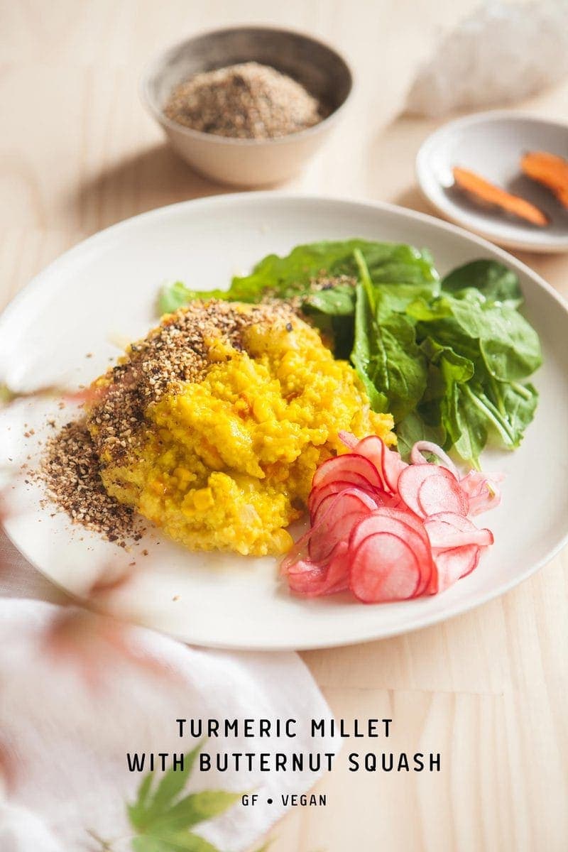 Turmeric Millet and Butternut Squash