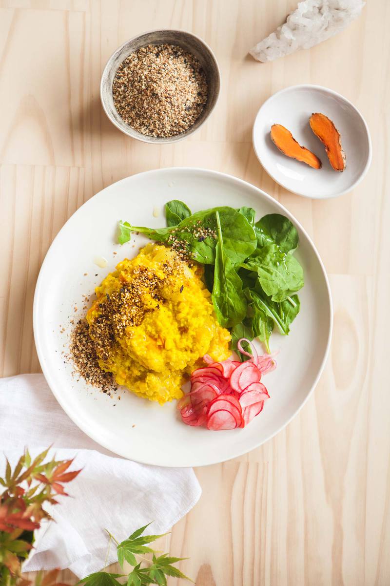 Turmeric Millet and Butternut Squash