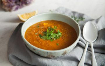 Nourishing Red Lentil Rosemary Soup