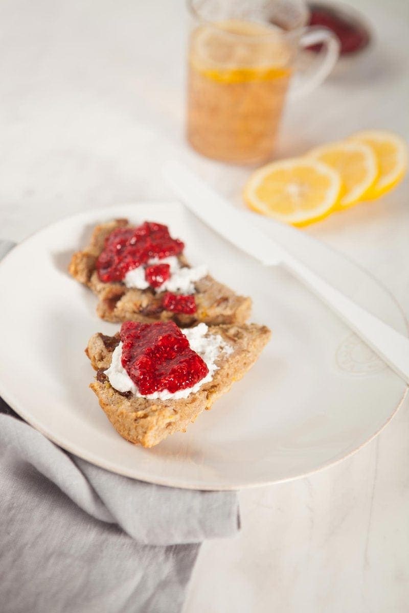 Gluten Free Vegan Date Scones