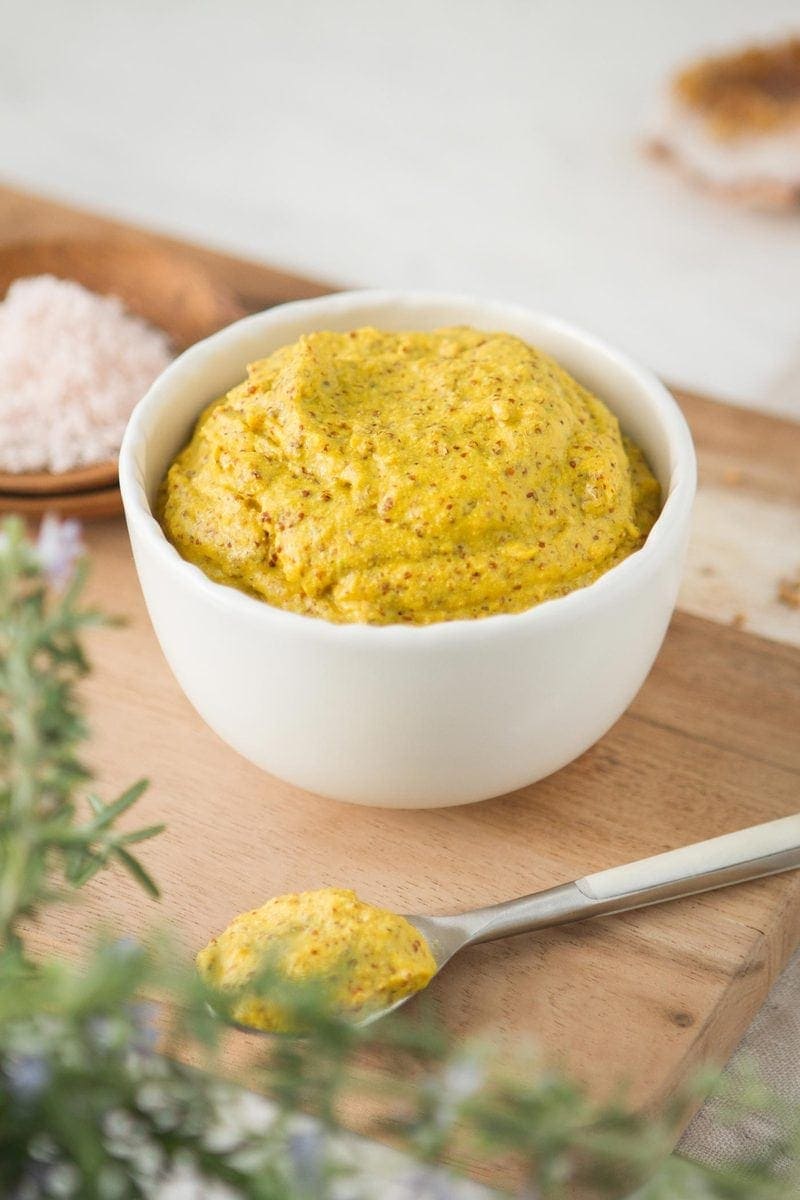 Raw Homemade Mustard