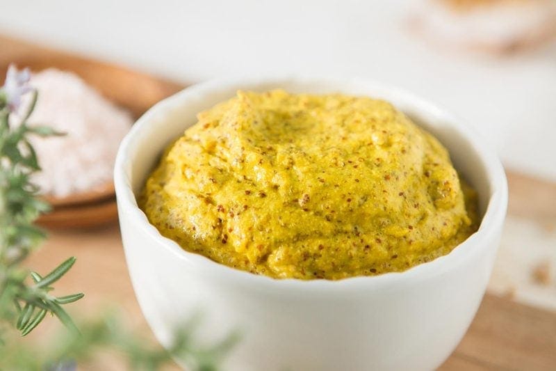 Raw Homemade Mustard