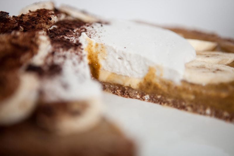 Raw Banoffee Pie