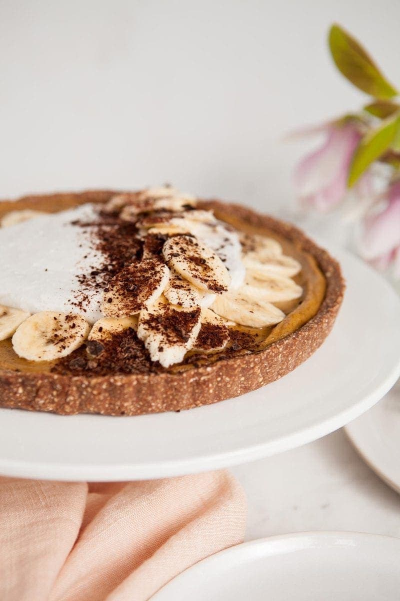 Raw Banoffee Pie