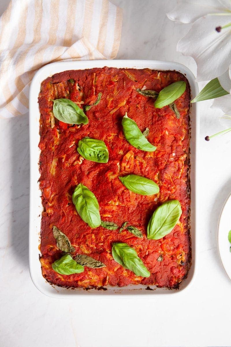 Gluten Free Vegan Lasagna