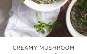 Cozy Creamy Mushroom Lentil Stew – packed full of immune supportive shiitake and fresh herbs! #mushroomstew #mushroomstewvegan #mushroomstew #mushroomstewvegetarian #mushroomstewrecipes #mushroomstewcreamy #lentilstew #lentilstewrecipe #veganstew #veganstewrecipe #veganlentilstew #AscensionKitchen // Pin to your own inspiration board! //