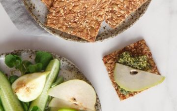 Speedy Super Seed Crackers! A quick and simple gluten free cracker recipe. #seedcrackers #seedcrackerslowcarb #seedcrackersrecipe #seedcrackerspaleo #whole30snack #seedcrackersglutenfree #seedcrackersflax #seedcrackerschia #seedcrackersvegan #seedcrackershomemade #seedcrackerssunflower #AscensionKitchen // Pin to your own inspiration board! //