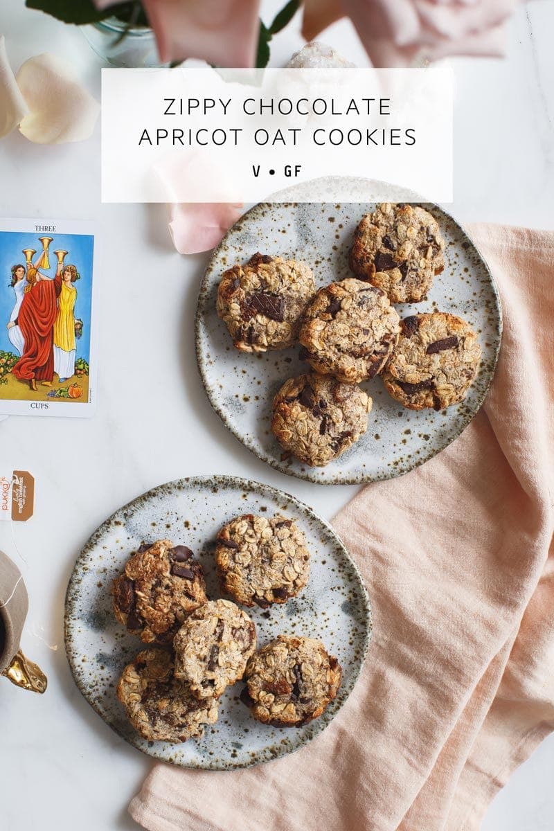 Quick and easy Chocolate Apricot Oat Cookies – a dairy free, vegan recipe that is super kid friendly. #apricotoatcookies #veganoatcookies #oatcookiesvegan #oatcookiesrecipe #oatcookieshealthy #oatcookiessimple #chocolateoatcookies #oatmealcookiesrecipe #AscensionKitchen   // Pin to your own inspiration board! //