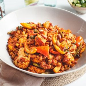 Spiced Chickpea Vegetable Tagine