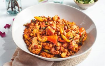 Spiced Chickpea Vegetable Tagine