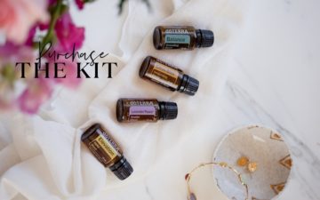 Banner ad to purchase essential oils as natural mood boosters