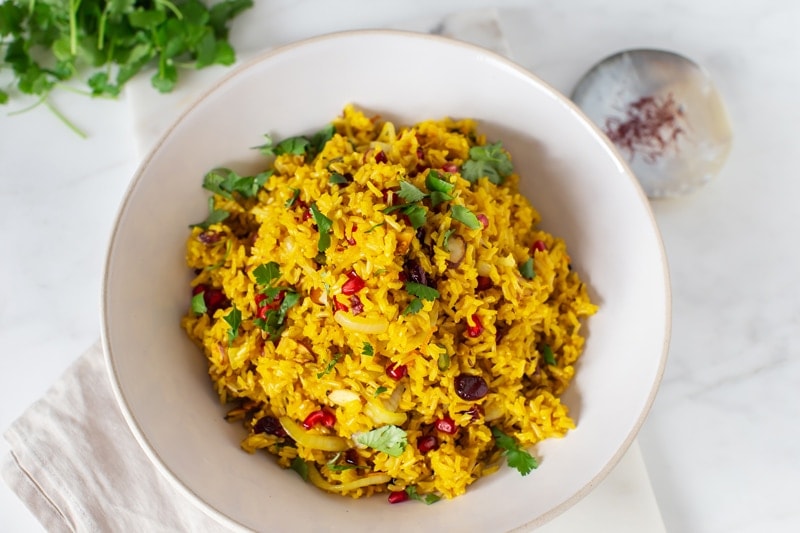 Vibrant Saffron Rice Recipe - Ascension Kitchen